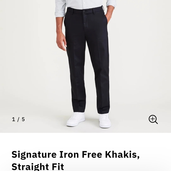Dockers | Pants | Nwt Mens Dockers Signature Iron Free Khakis Straight ...